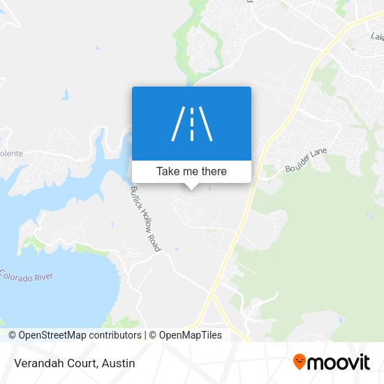 Mapa de Verandah Court
