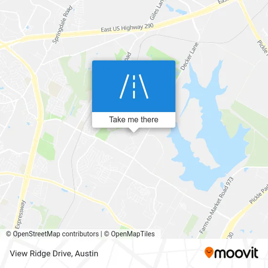 View Ridge Drive map