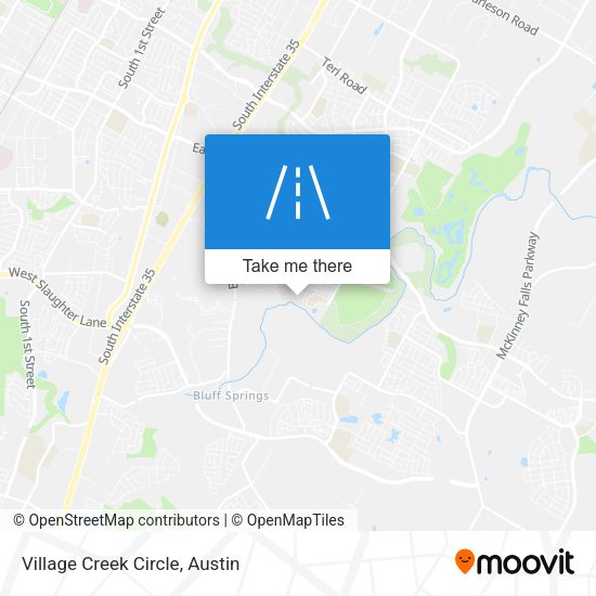 Mapa de Village Creek Circle