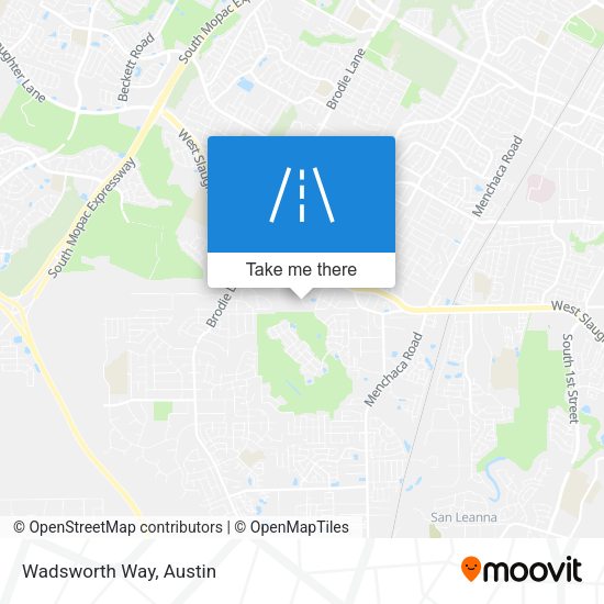 Wadsworth Way map