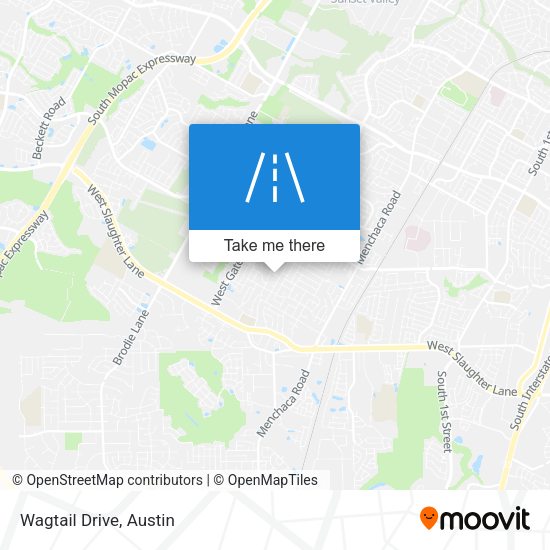 Mapa de Wagtail Drive