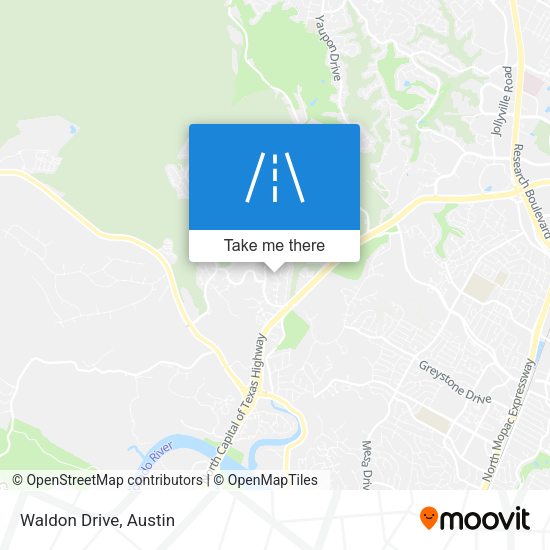 Waldon Drive map