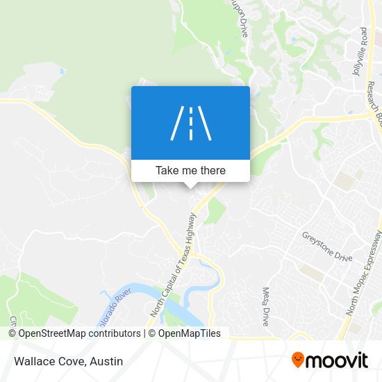 Mapa de Wallace Cove
