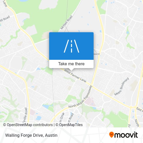Mapa de Walling Forge Drive