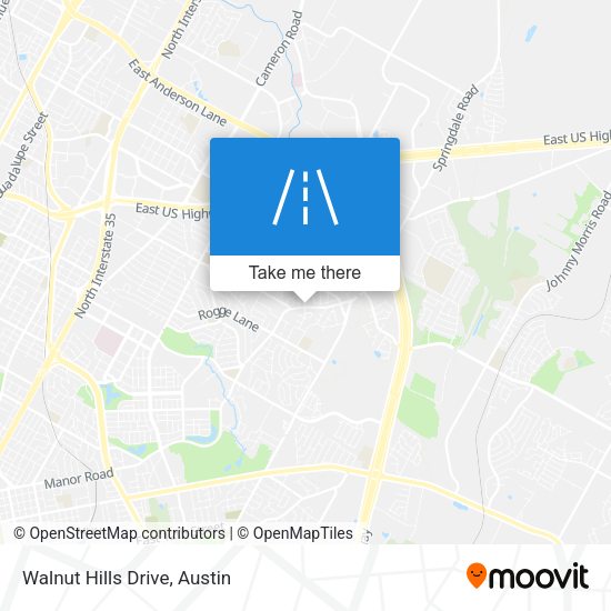 Mapa de Walnut Hills Drive