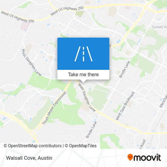 Mapa de Walsall Cove
