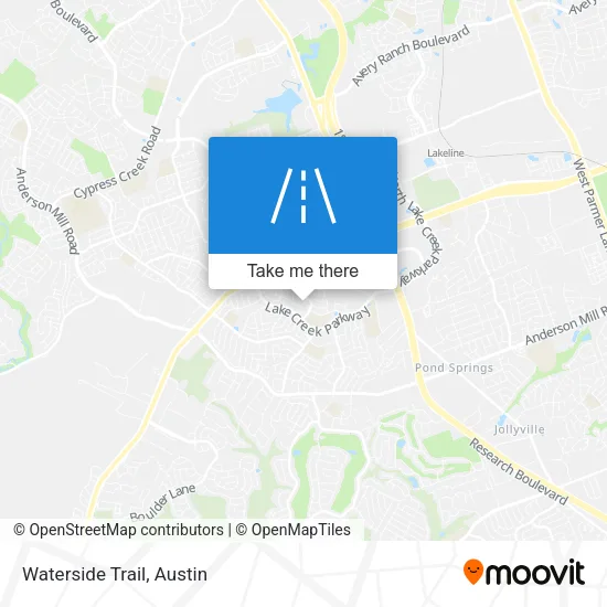 Waterside Trail map