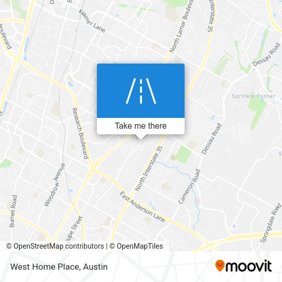 Mapa de West Home Place