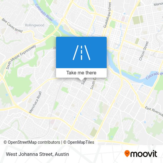 Mapa de West Johanna Street