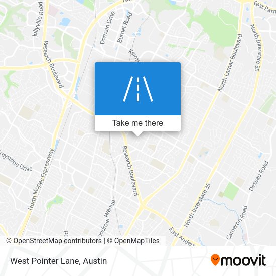 Mapa de West Pointer Lane
