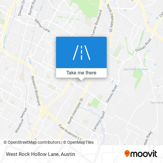 Mapa de West Rock Hollow Lane