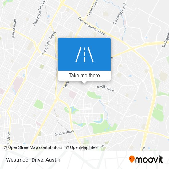 Mapa de Westmoor Drive