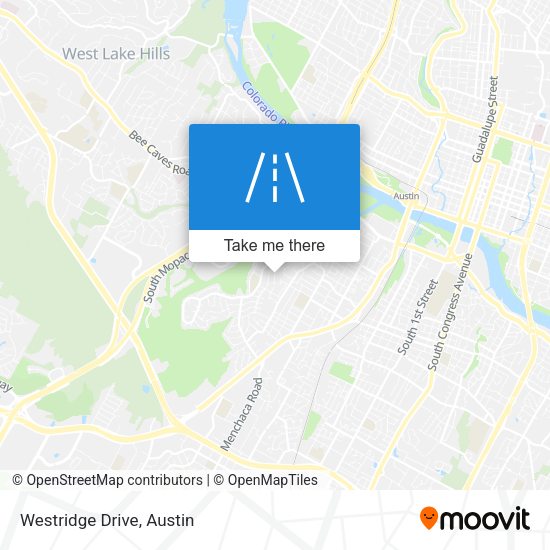 Mapa de Westridge Drive