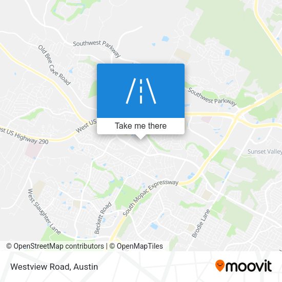 Westview Road map