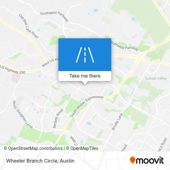 Wheeler Branch Circle map