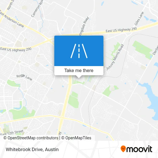 Whitebrook Drive map