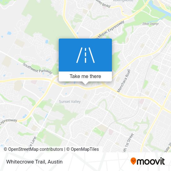 Mapa de Whitecrowe Trail