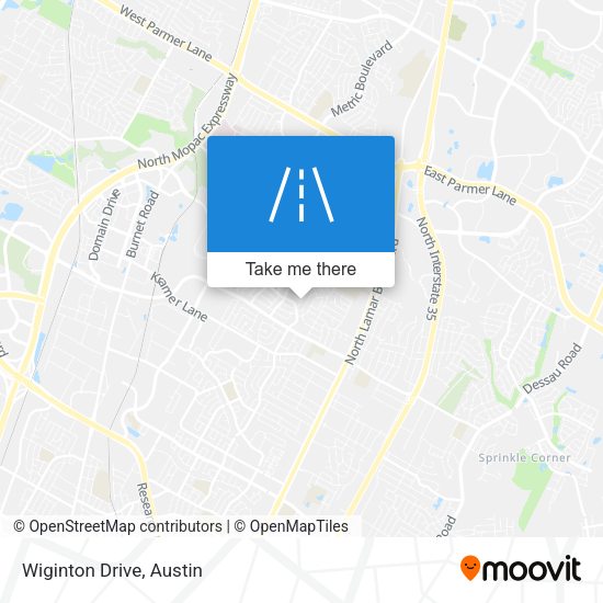 Mapa de Wiginton Drive