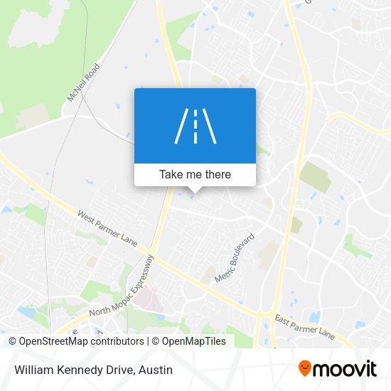 Mapa de William Kennedy Drive