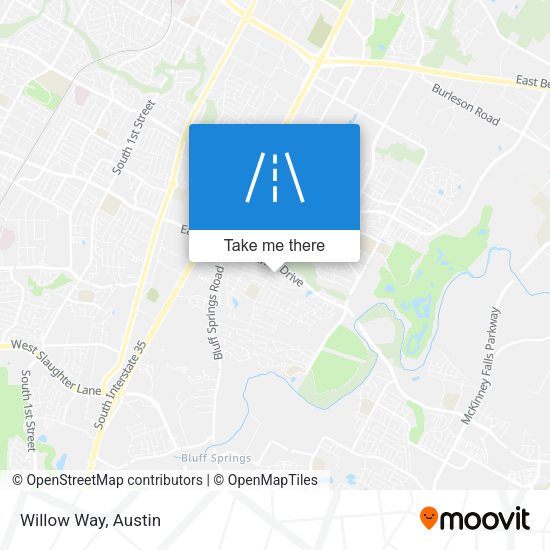 Mapa de Willow Way