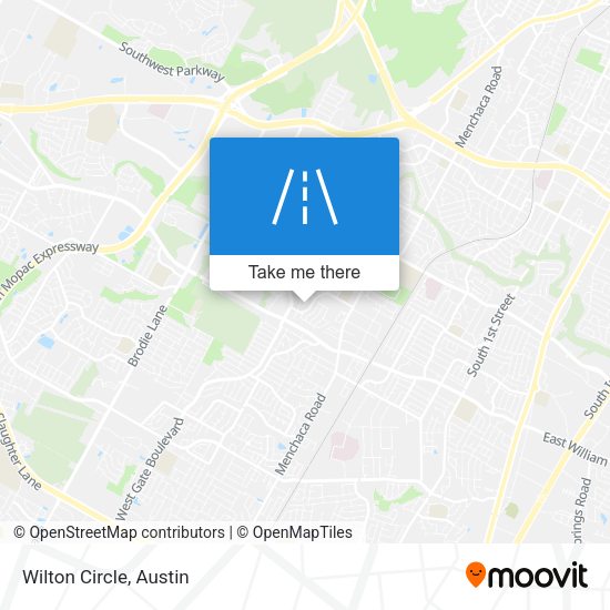 Mapa de Wilton Circle