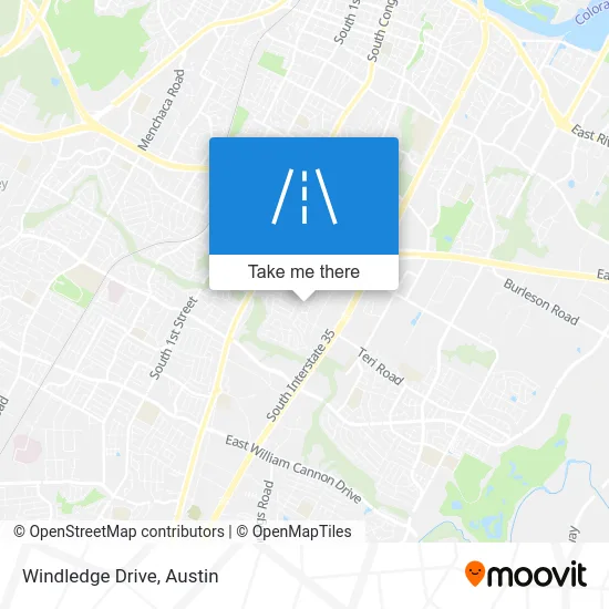 Windledge Drive map