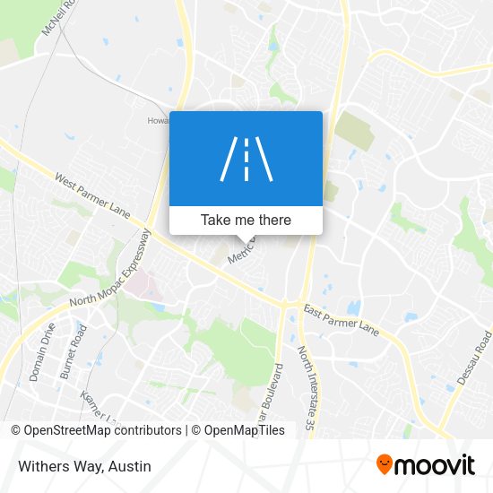 Mapa de Withers Way