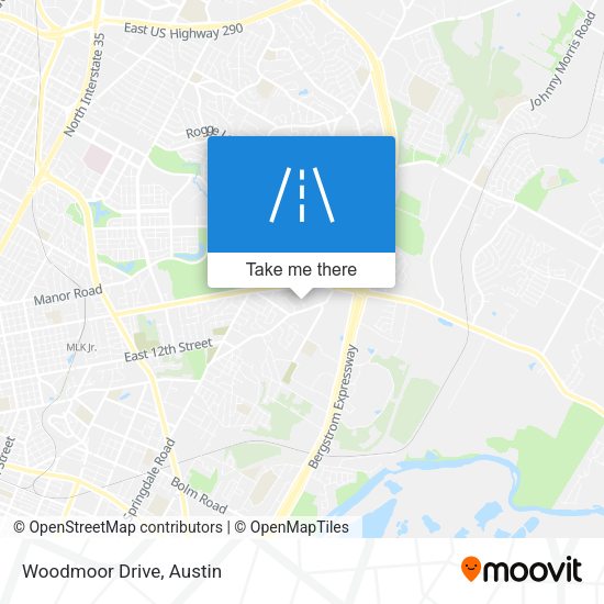 Woodmoor Drive map