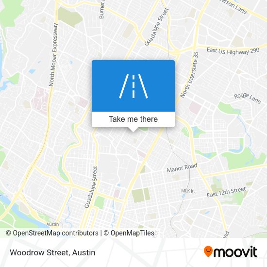 Mapa de Woodrow Street