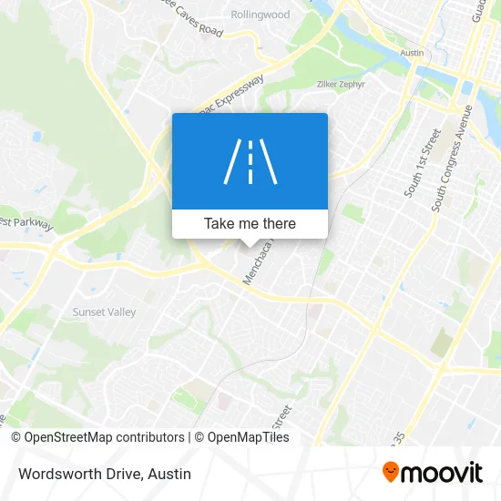 Wordsworth Drive map