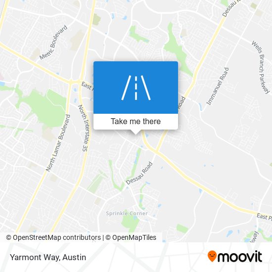 Yarmont Way map