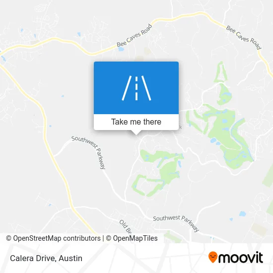 Calera Drive map
