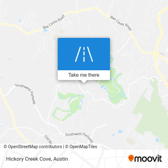 Mapa de Hickory Creek Cove