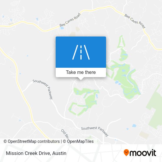 Mission Creek Drive map