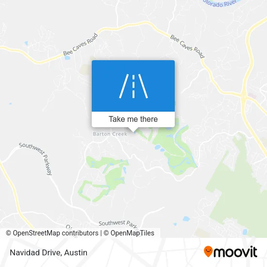 Navidad Drive map