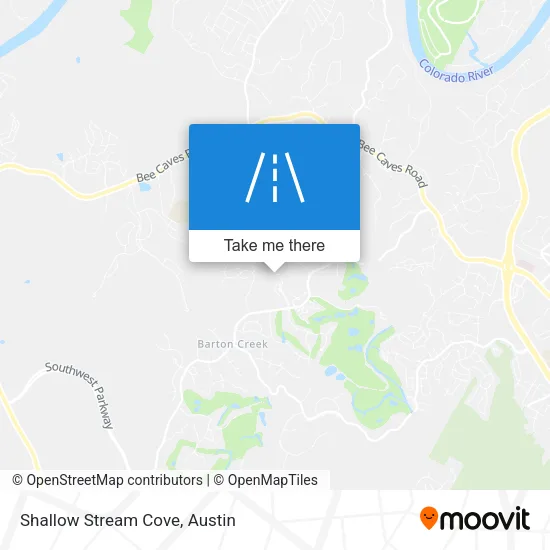 Shallow Stream Cove map