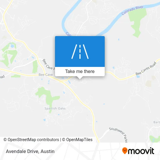 Avendale Drive map