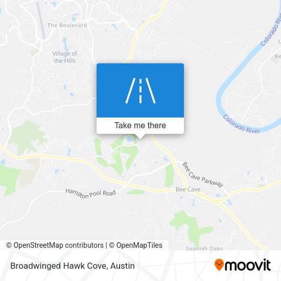 Broadwinged Hawk Cove map