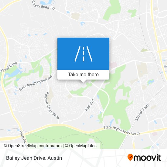 Bailey Jean Drive map