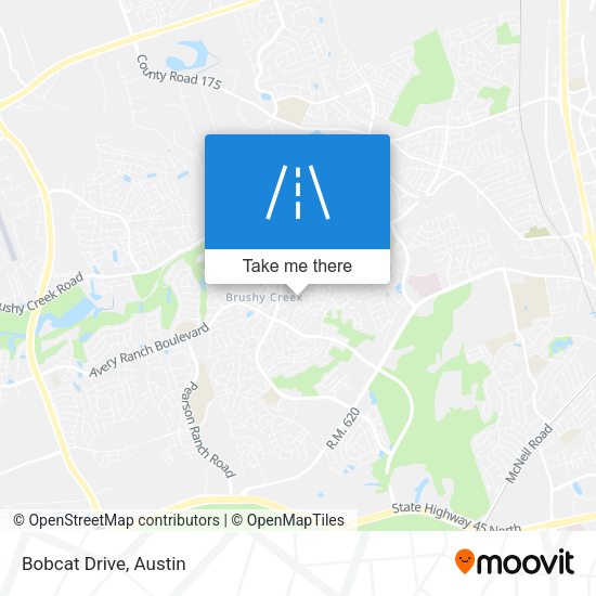 Bobcat Drive map