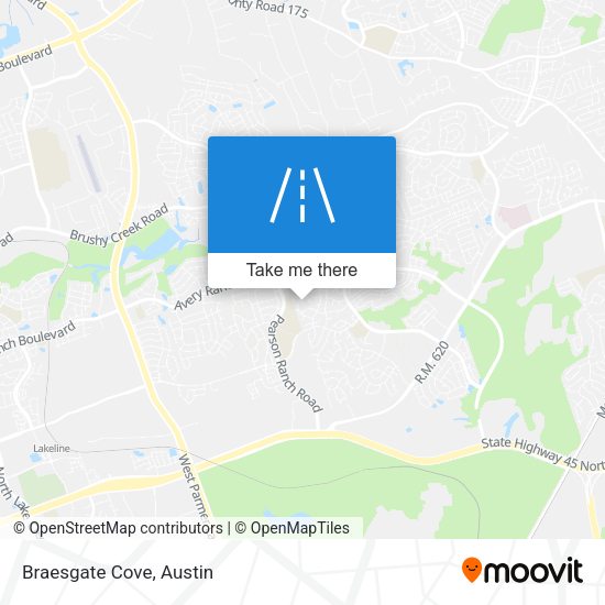 Mapa de Braesgate Cove