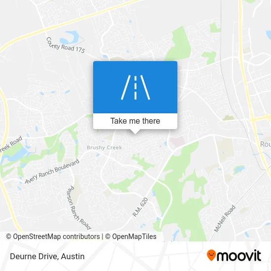 Deurne Drive map