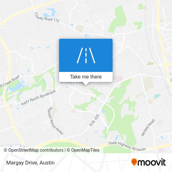 Margay Drive map