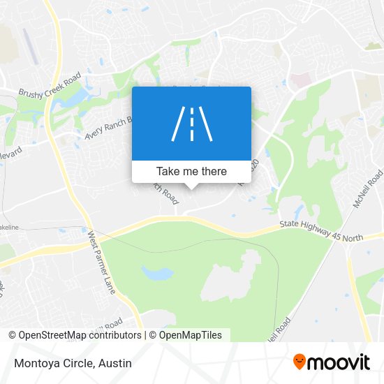 Mapa de Montoya Circle