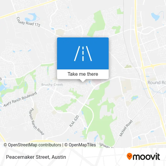 Peacemaker Street map