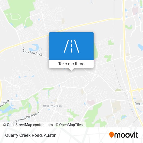 Mapa de Quarry Creek Road