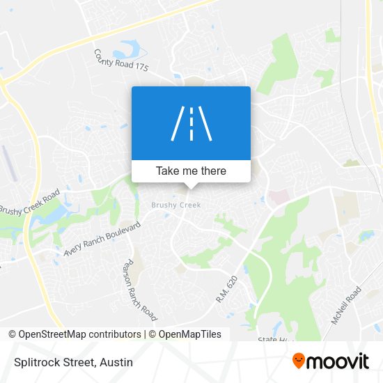 Mapa de Splitrock Street