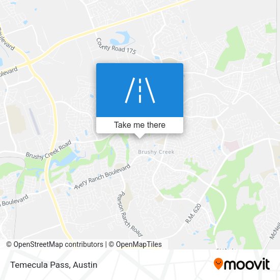 Mapa de Temecula Pass