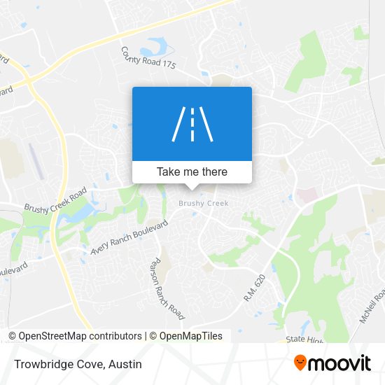 Mapa de Trowbridge Cove