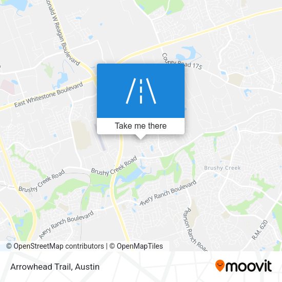 Mapa de Arrowhead Trail